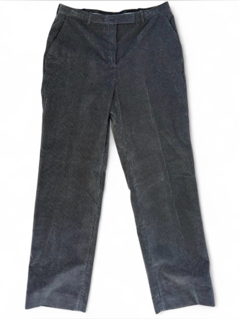 Vintage Armani Collezioni dress pants velvet like charcoal grey size 10